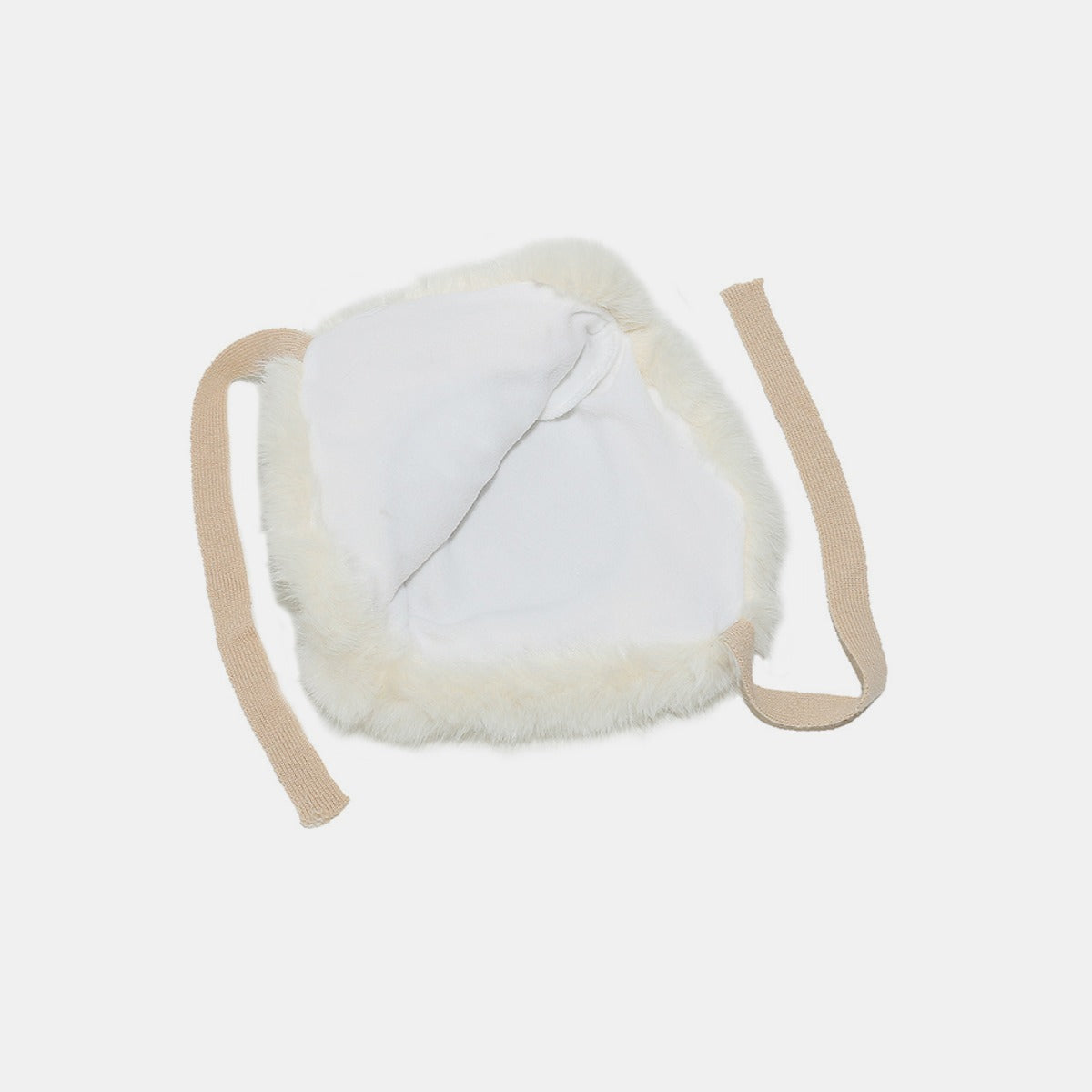 Thermal Tied Fuzzy Winter Hat - The Daily Makeover