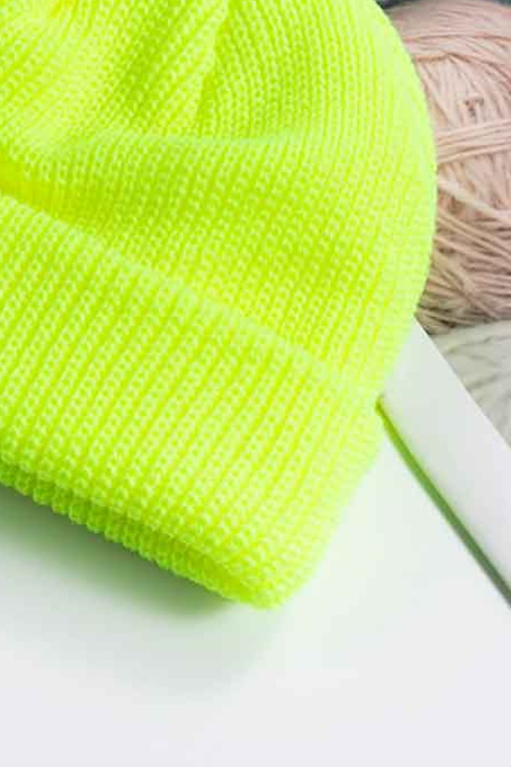Cozy Rib-Knit Cuff Beanie - The Daily Makeover