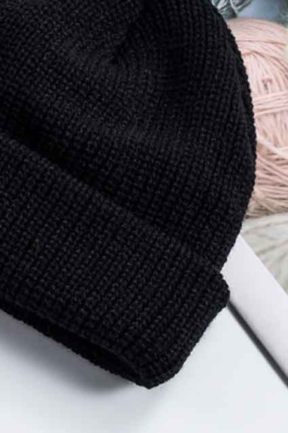 Cozy Rib-Knit Cuff Beanie - The Daily Makeover