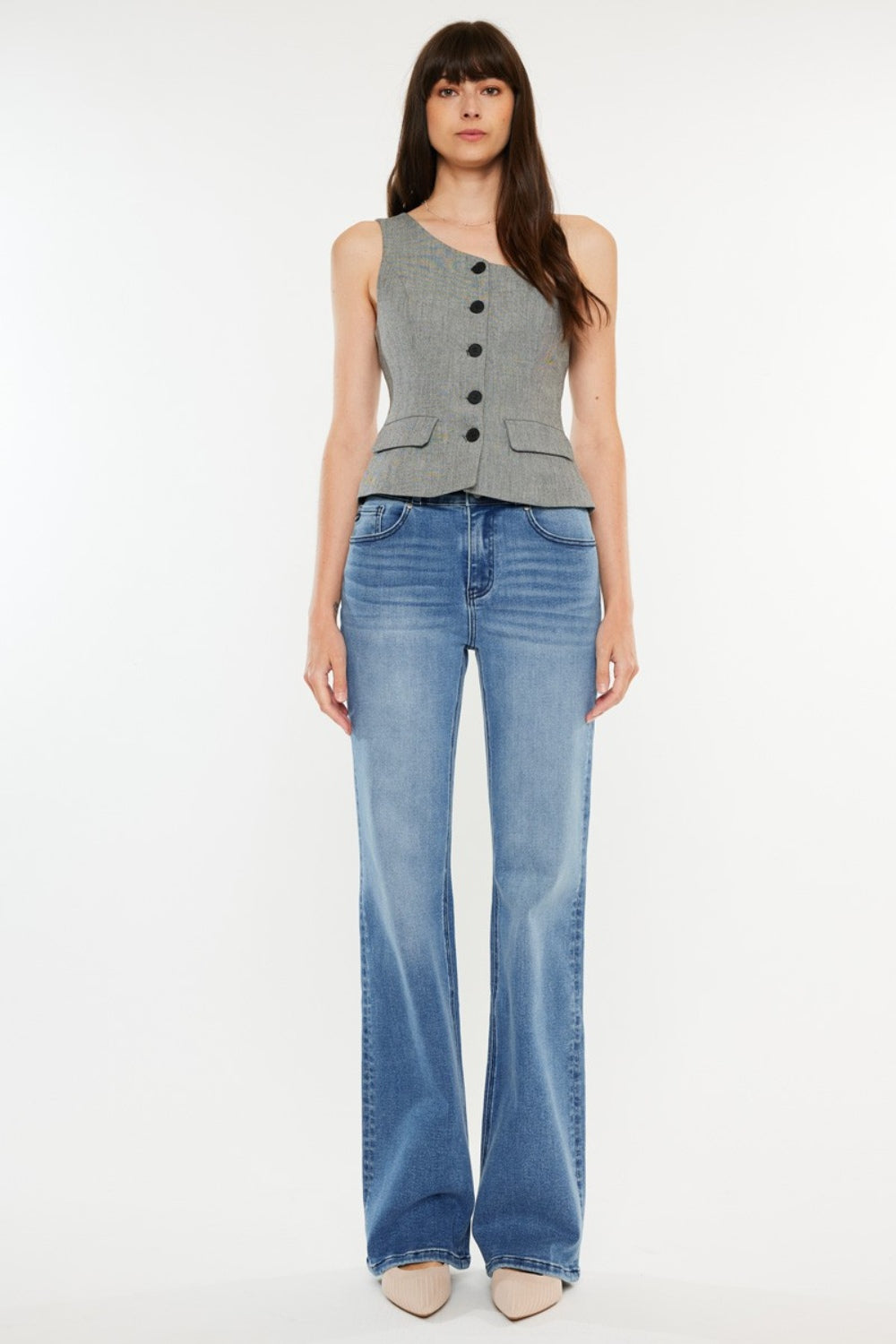 Kancan Ultra High Rise Cat's Whiskers Jeans - The Daily Makeover