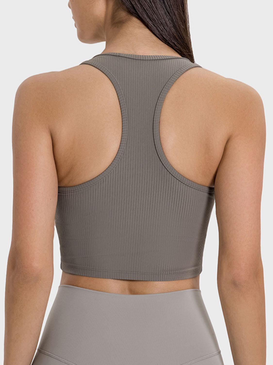 Scoop Neck Wide Strap Active Tank - The Daily Makeover