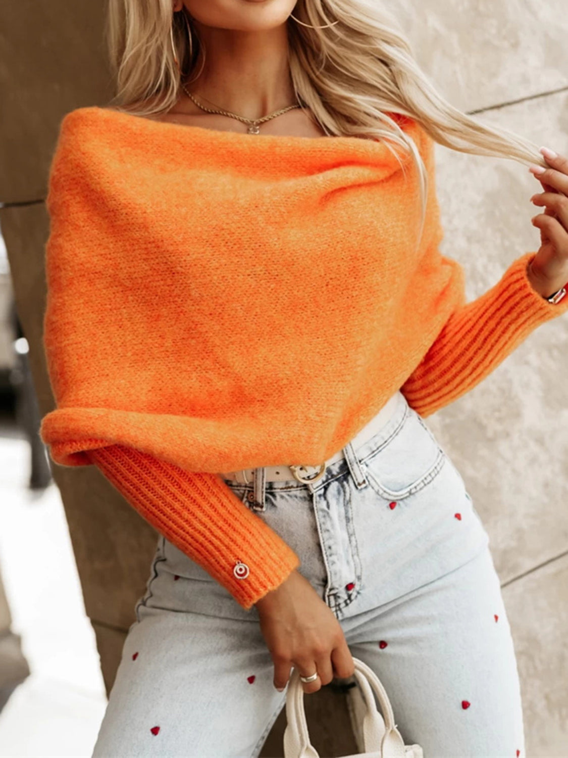 Long Sleeve Cropped Knit Top - The Daily Makeover