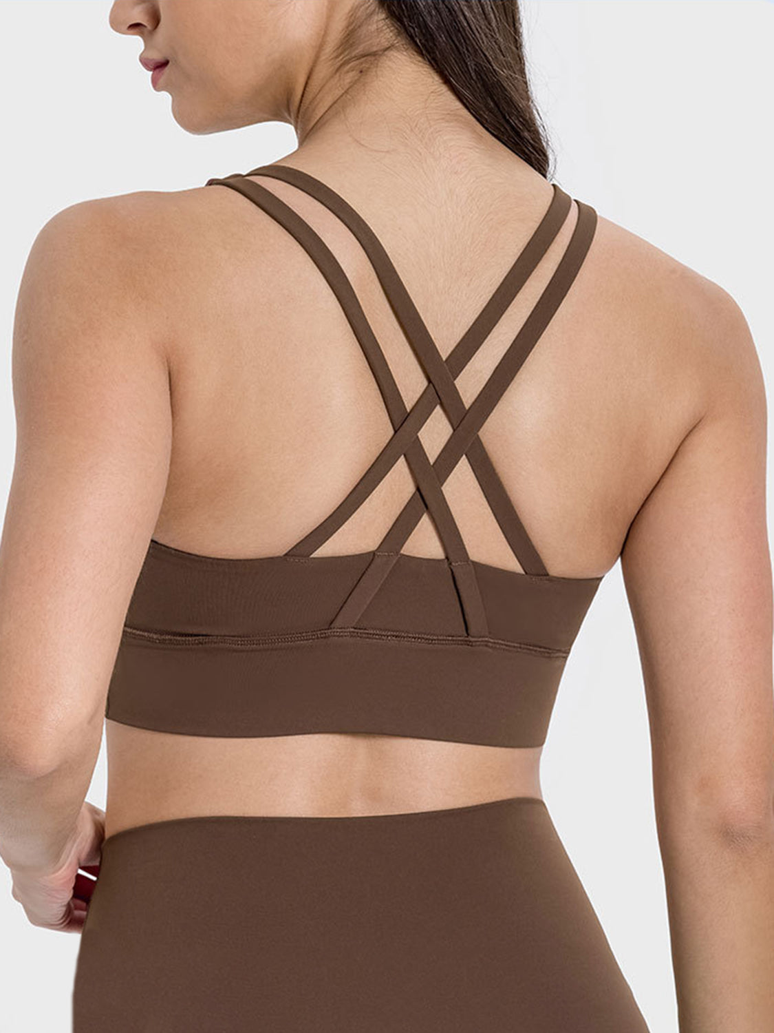 Crisscross Scoop Neck Active Tank - The Daily Makeover