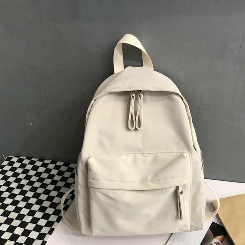 Zip Cotton Backpack Bag - The Daily Makeover