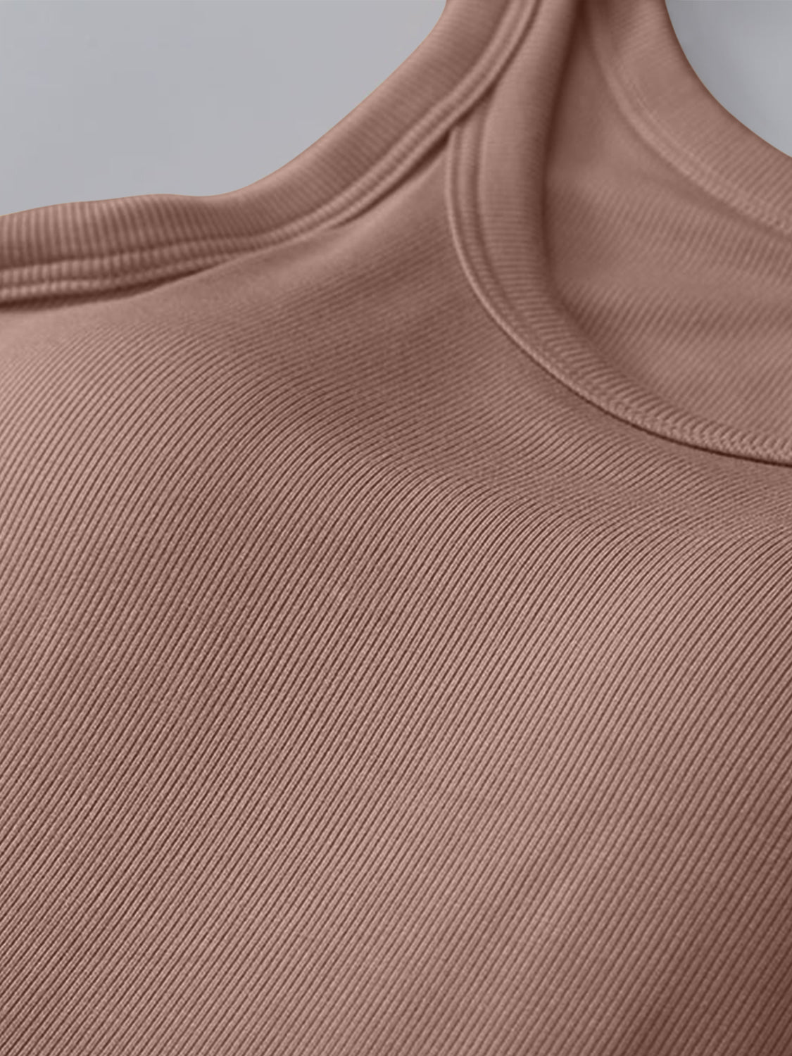 Round Neck Tank with Bra - The Daily Makeover