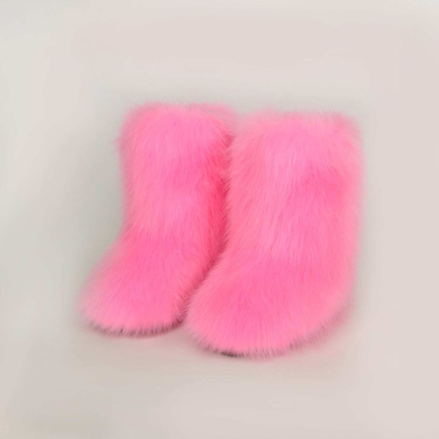 Thermal Fuzzy Platform Boots - The Daily Makeover