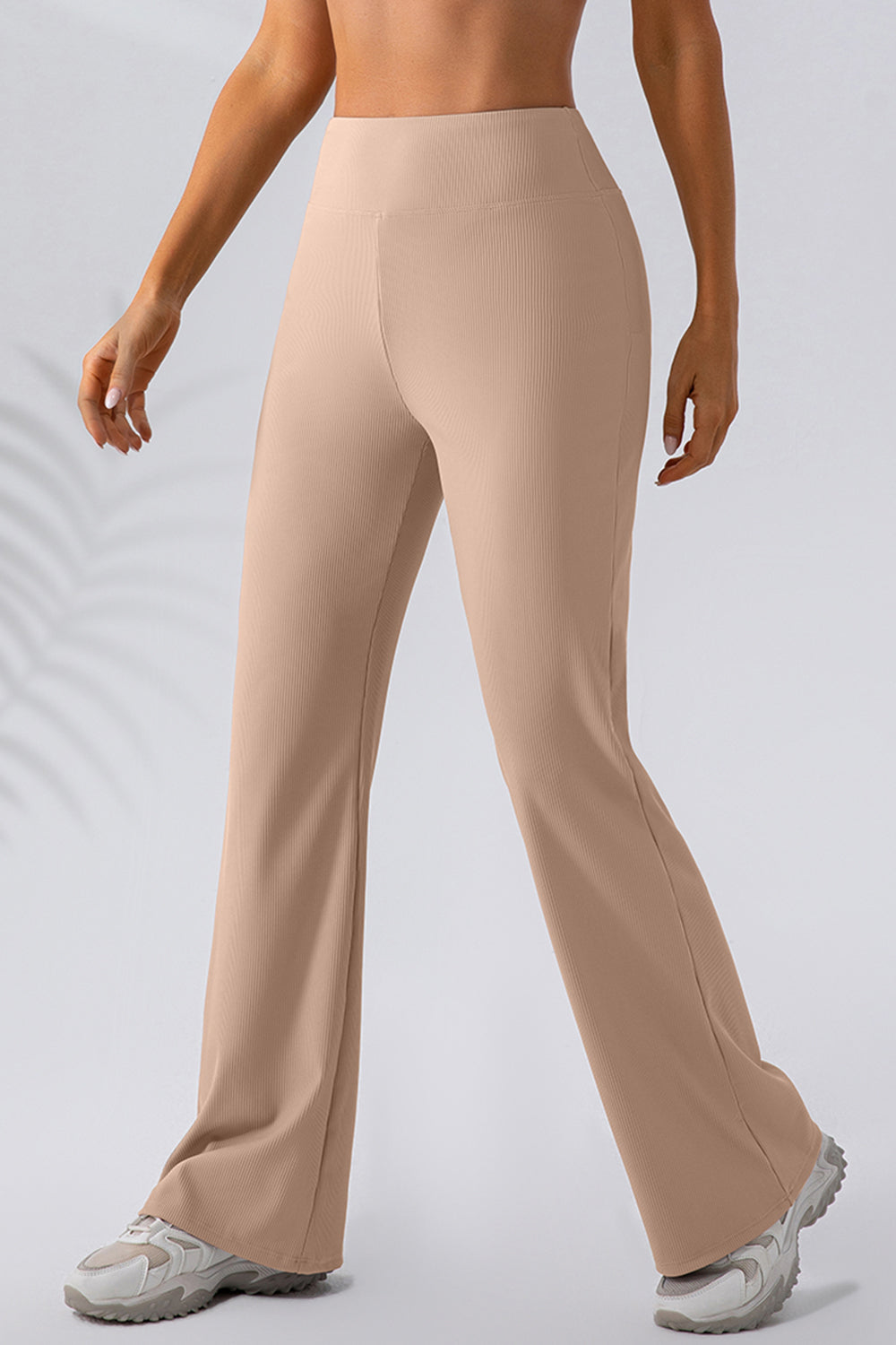High Waist Straight Active Pants - The Daily Makeover