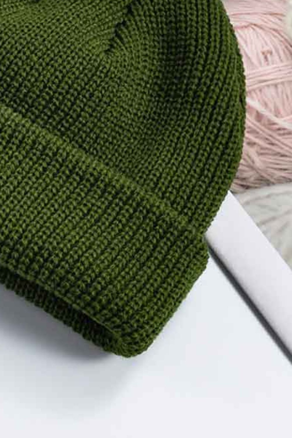 Cozy Rib-Knit Cuff Beanie - The Daily Makeover