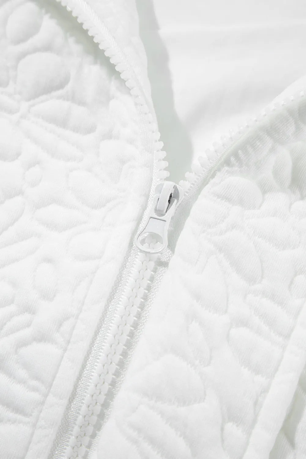 Baseball Collar Floral Quilted Jacket - The Daily Makeover